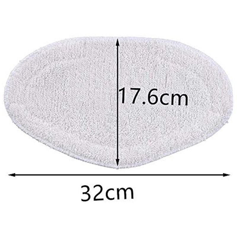 4Pcs Mop Doeken Voor Vaporetto Smart 40 Mop Stoomreiniger Vaporetto SV400 Hygiëne SV420 Frescovapor Mop Doek