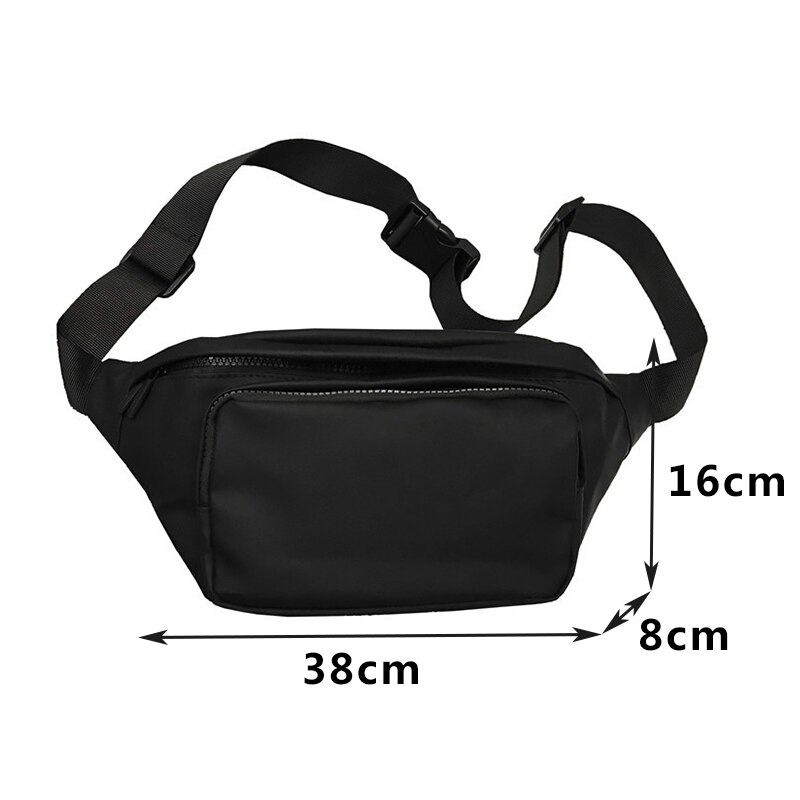 Marsupio Unisex marsupio Street Style pettorali marsupi Hip Hop moda borsa a tracolla impermeabile marsupio telefono Shopping Bag