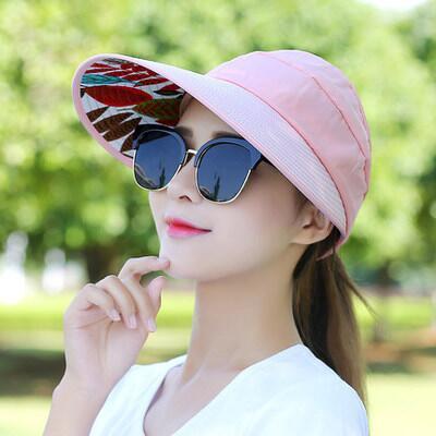 Chapeaux de soleil pour femmes, pare-soleil d'été, 1 pièce, pare-soleil avec grandes têtes, chapeau de plage à large bord, Protection Uv: 14