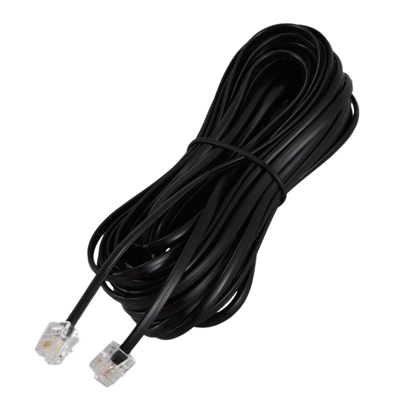 2Pcs RJ11 6P4C Telefoon Kabel 10 Meter Met Hdmi Naar Vga Hdmi Male Naar Vga Rgb Female Video Converter adapter