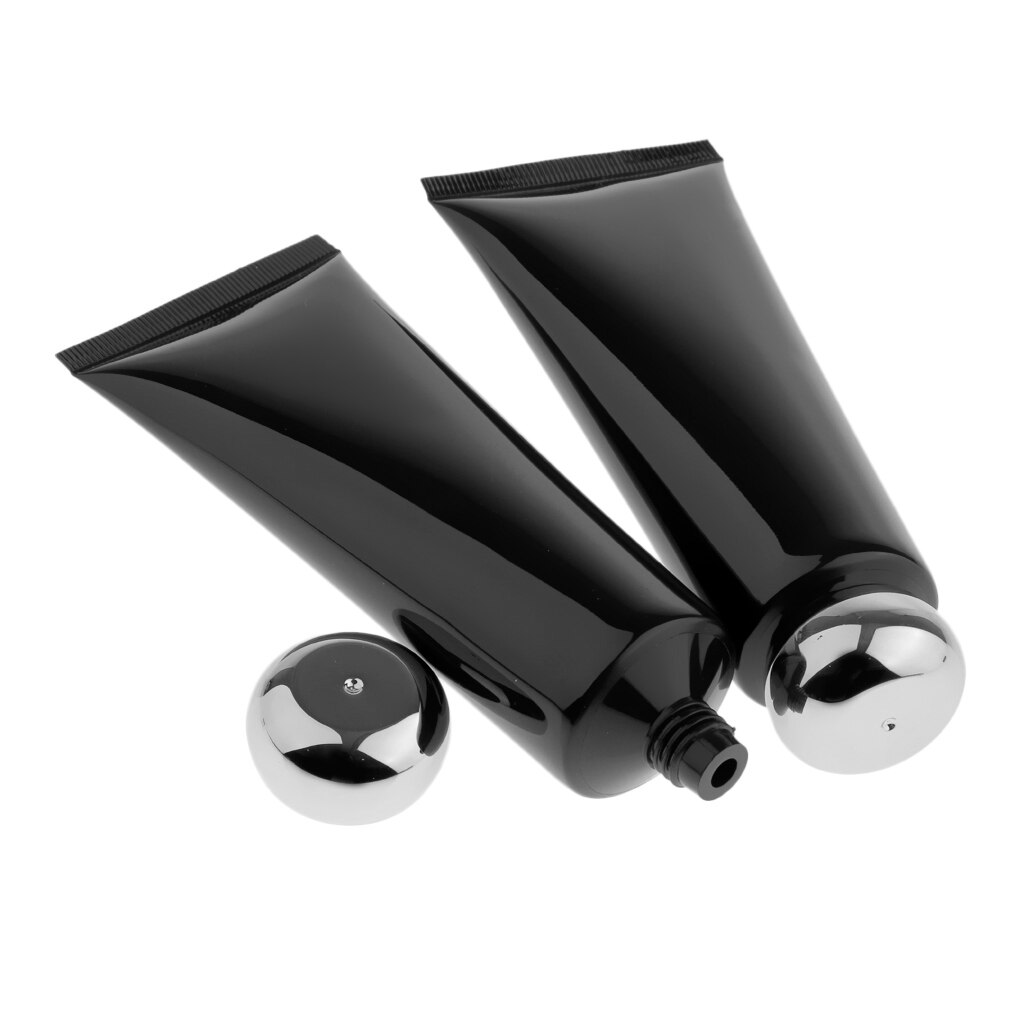 2 Stuks 100Ml Lege Buizen Voor Zonnebrandcrème Cosmetische Containers Hervulbare