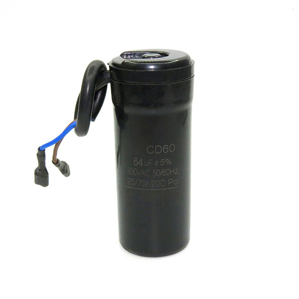 330V AC CD60 Motor Start Condensator 47UF 64UF 75UF 80UF 88-108UF 50HZ 60Hz Koelkast Compressor Start Condensator: 64UF