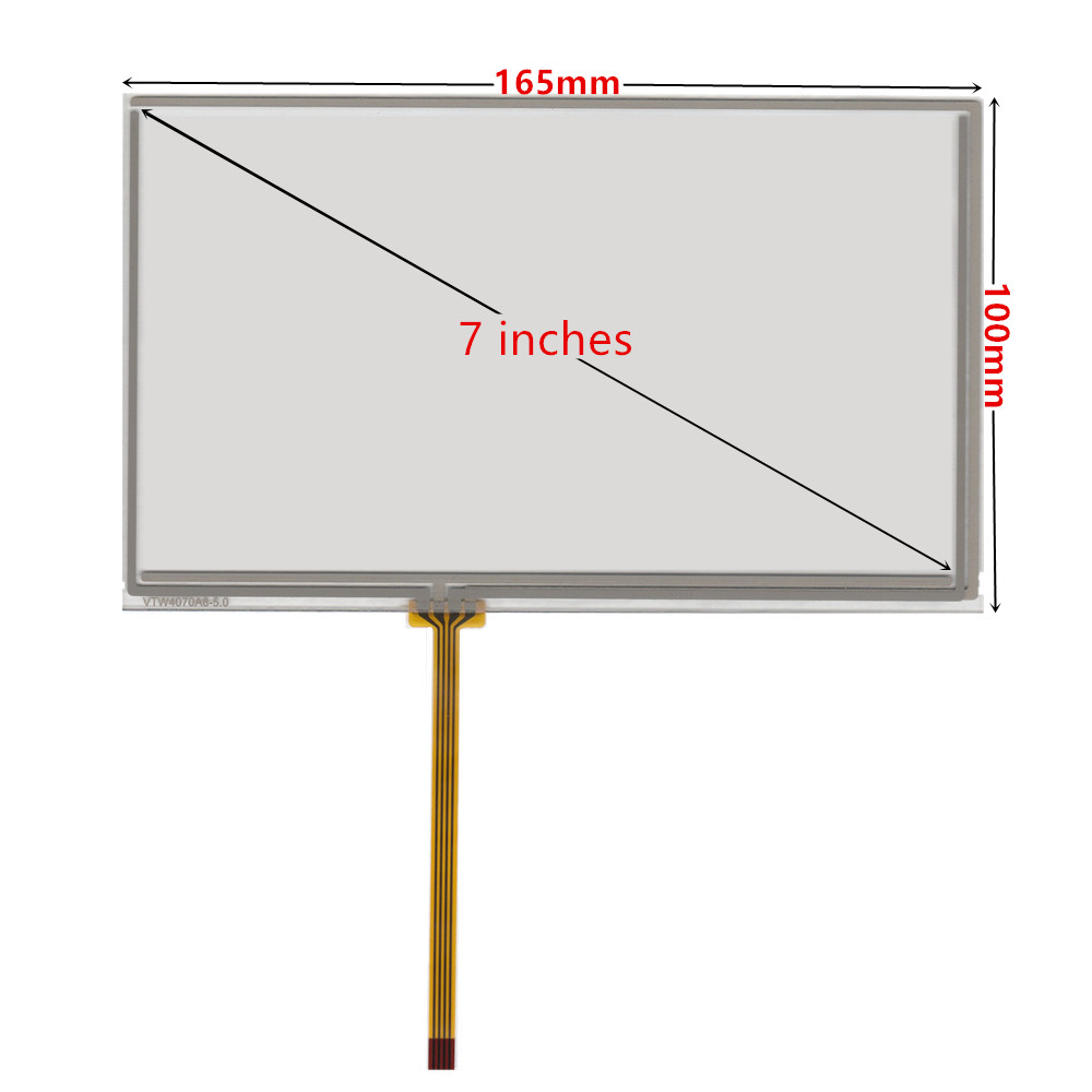 7 Zoll 165 mm * 100 mm Hohe Kompatibilität Universal Digitizer Touchscreen Glas Panel Für Auto Navigation AT070TN90 HSD070IDW1