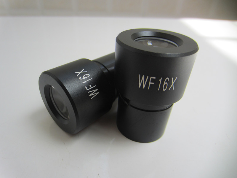 Optisk  wf16x 13mm vidvinkel biologisk mikroskop okular linse sammensat med monteringsstørrelse 23.2mm