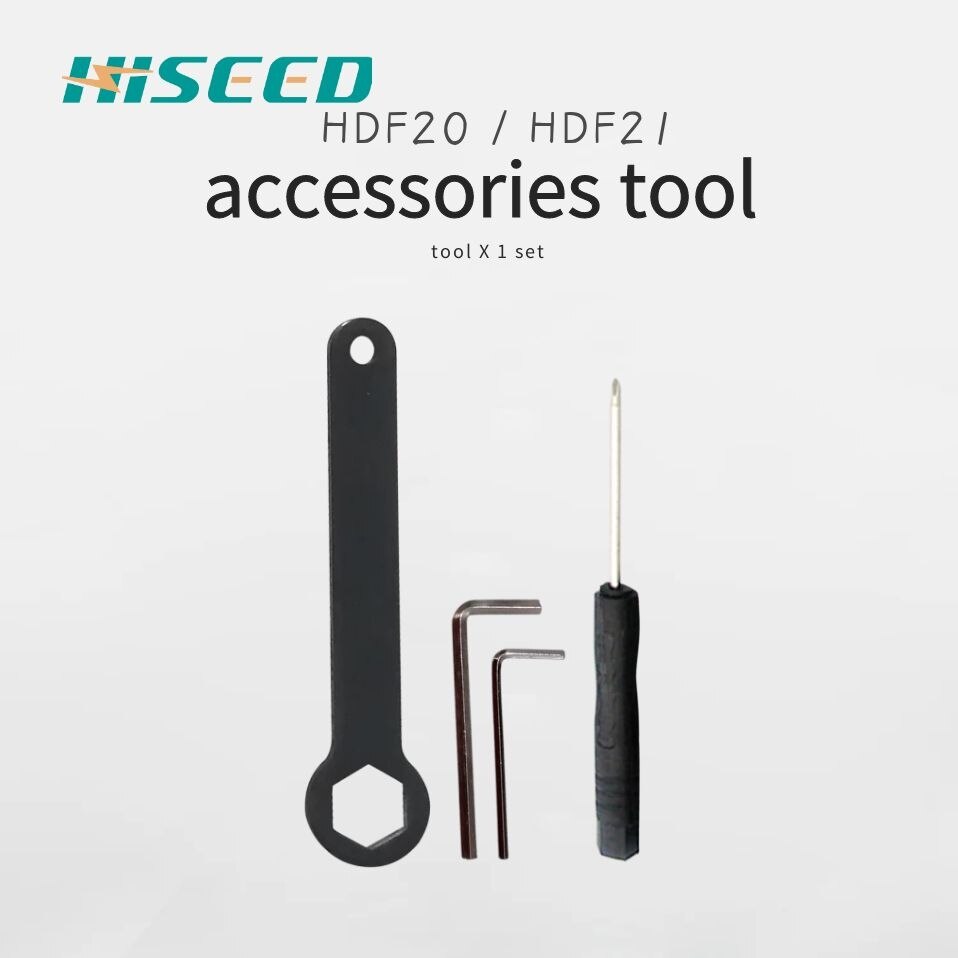 Hiseed hdf 21 bedste trådløse elektriske beskæreservicedele, reserveknive og batteri: Værktøjssæt