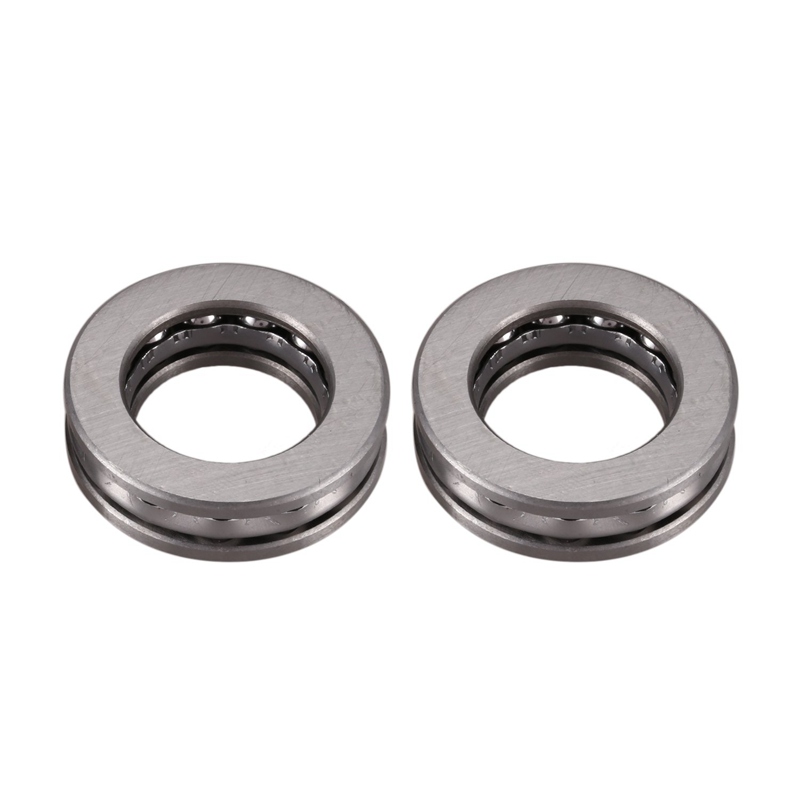 2 Pcs Axial Ball Thrust Bearing 51104 20 x 35 x 10mm
