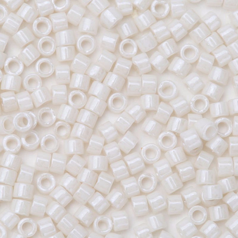 Miyuki delica perler 11/0 hvid farve super mix perlebearbejdning leverandør 3 gram / parti