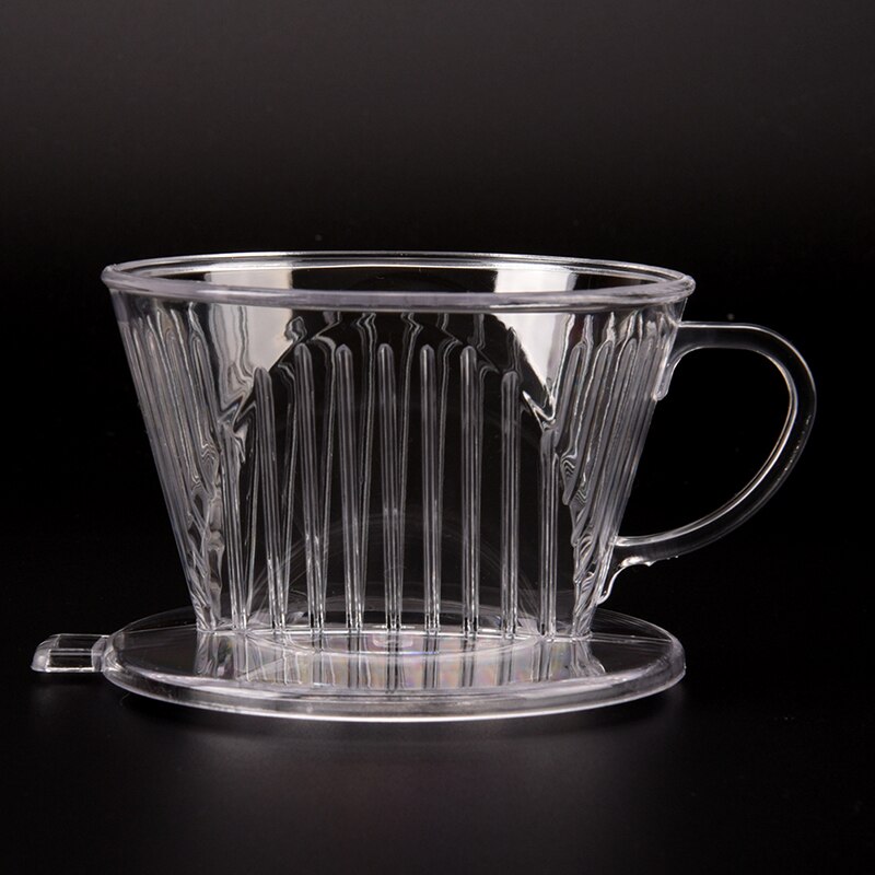 1 Pcs PP Resin Coffee Filter Cup Drip Coffee bowls manually follicular Filters Coffee Tea Tools: Default Title