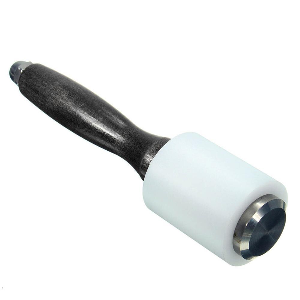 Herramientas de repujado de cuero, Kit de tallado Manual de artesanía, sellos de diferentes formas, fabricación de sillín, martillo de madera DIY, Biseladora, 25 uds.