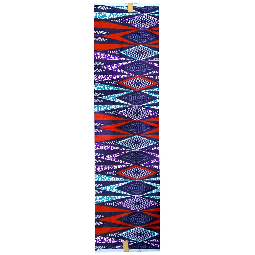 Afrikansk print stof afrikanske farverige geometriske mønstre print voks stof voks
