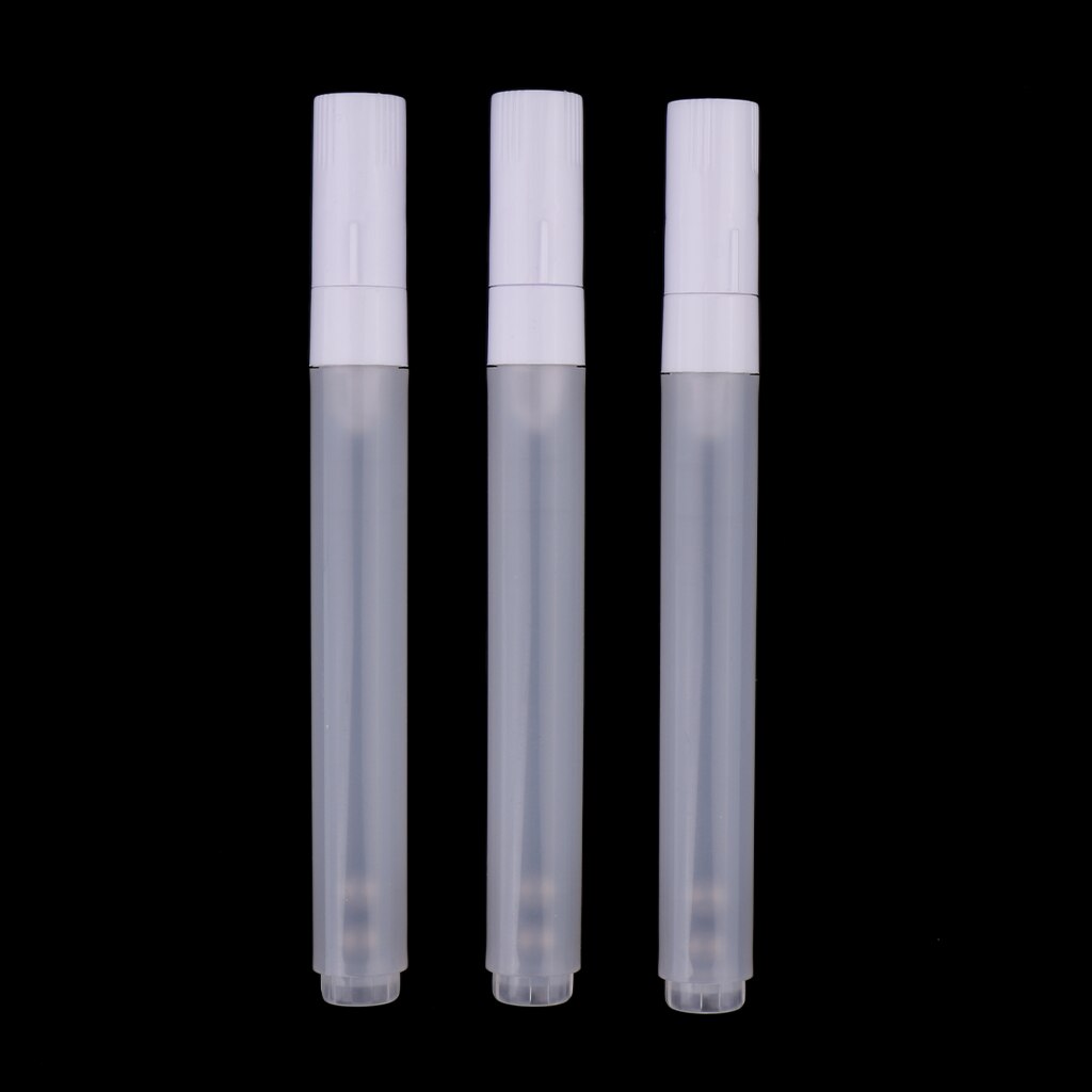 3Pcs Lege Twist Pen Cosmetische Container Lipgloss Vloeibare Buis Lege Hervulbare Flessen Plastic Diy Lipgloss Vloeibare Buis
