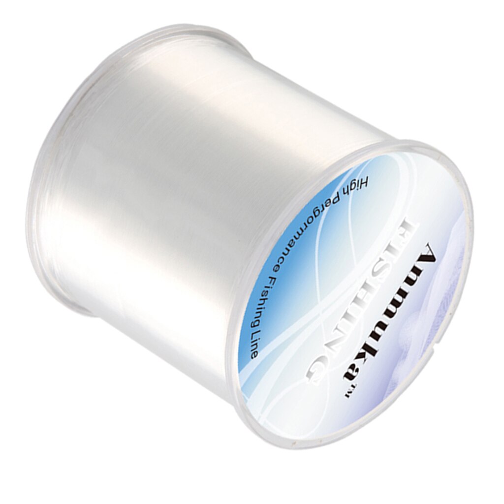 Anmuka Krachtige Clear Gevlochten Wartels Nylon Fshing Lijn Monofilament Vislijn Teller Striper