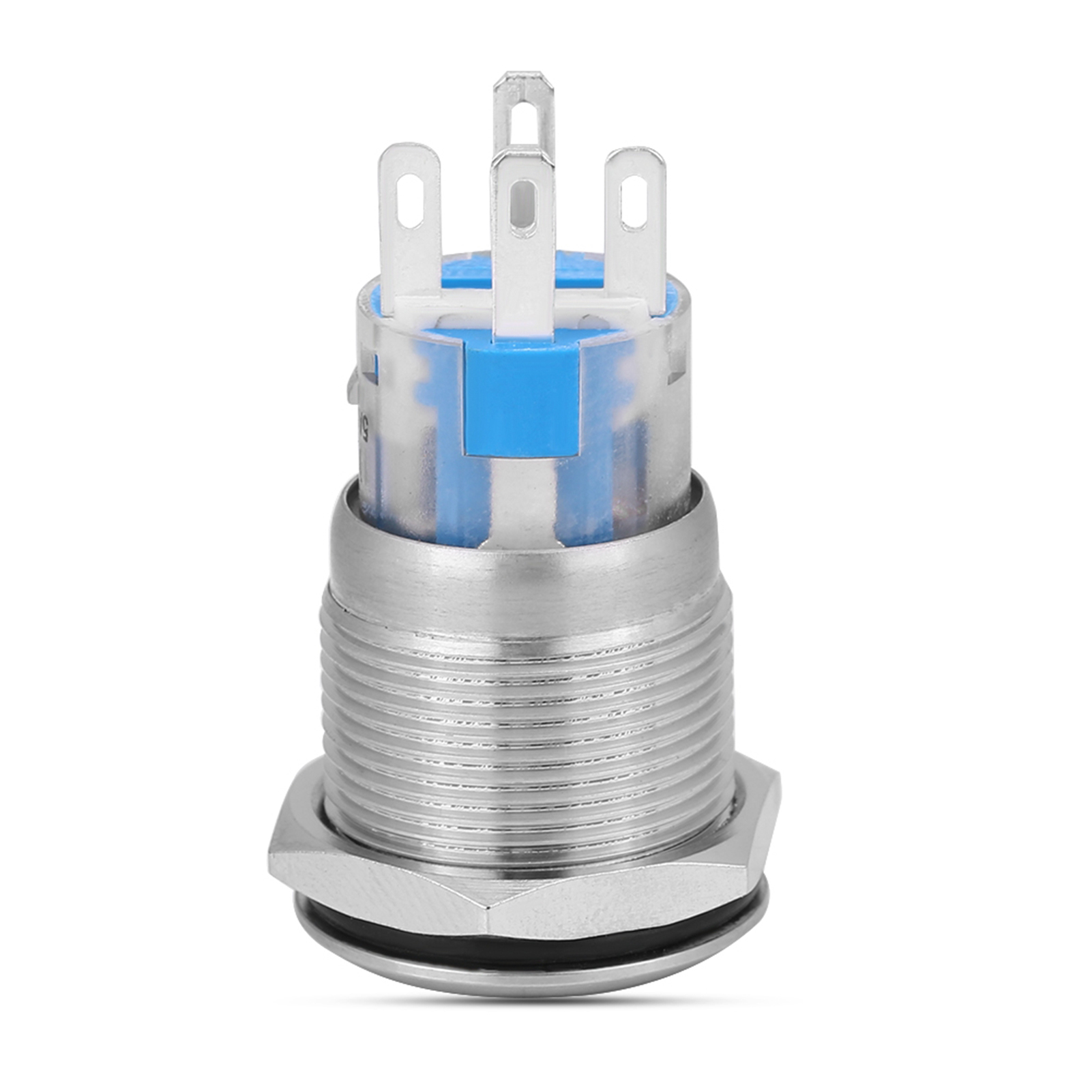 Car Engine Start Push Button Switch Ignition Starter Start Button Switch Replacement Enginee Start 12V Waterproof