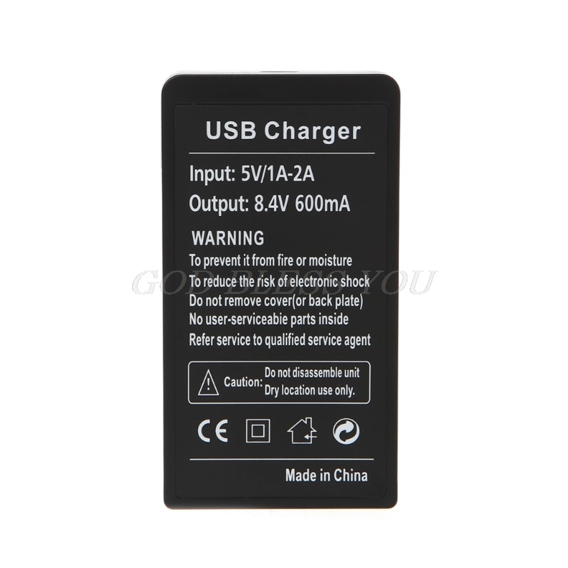 Battery Charger For Nikon EN-EL14 Coolpix P7000 P7100 D3100 D3200 D5100 D5200