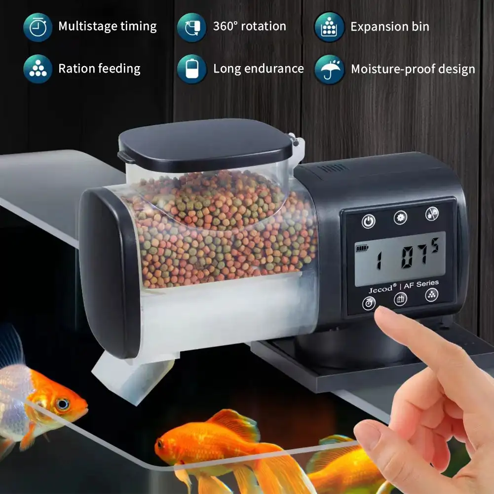 Jebao jecod neues Aquarium Aquarium Feeder intelligente automatische Feeder digitale Timing WiFi drahtlose Fernbedienung Fisch fütterung