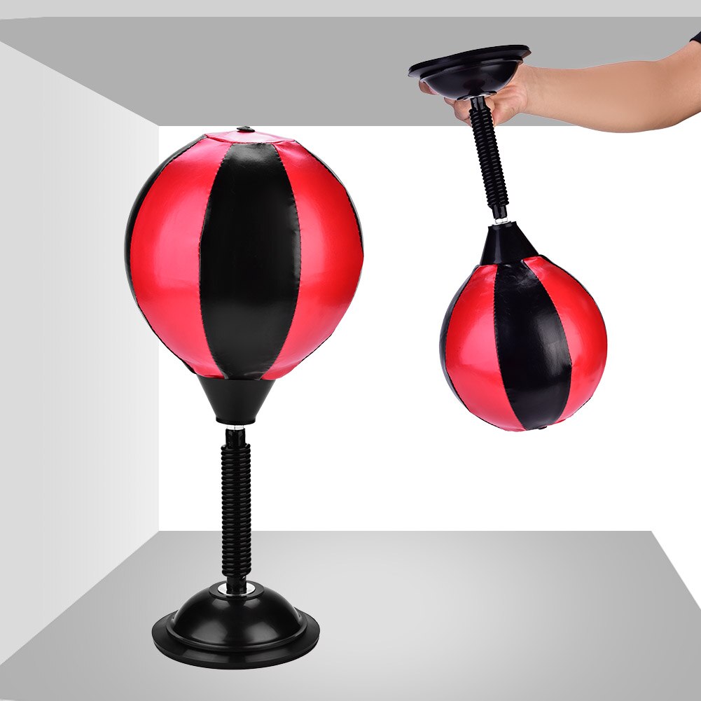 Desktop PU Punching Bag Speed Ball Toy Stress Relief Adult Sport Boxing Training Desktop Punch