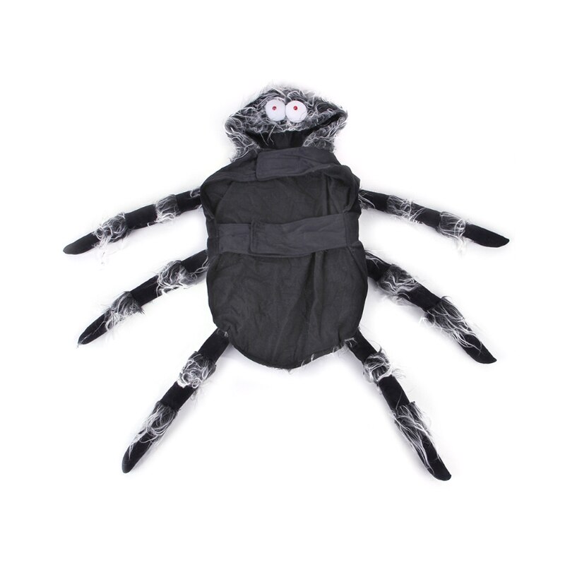 Halloween Pet Spider Clothes Puppy Party Cosplay Costume Hoodies Funny Outfit