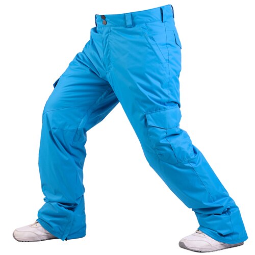 impermeable Snowboard camuflaje Pantalones Hombre invierno esquí Pantalones Hombre transpirable nieve pantalón masculino esquí pantalones-30 grados: 03 / L