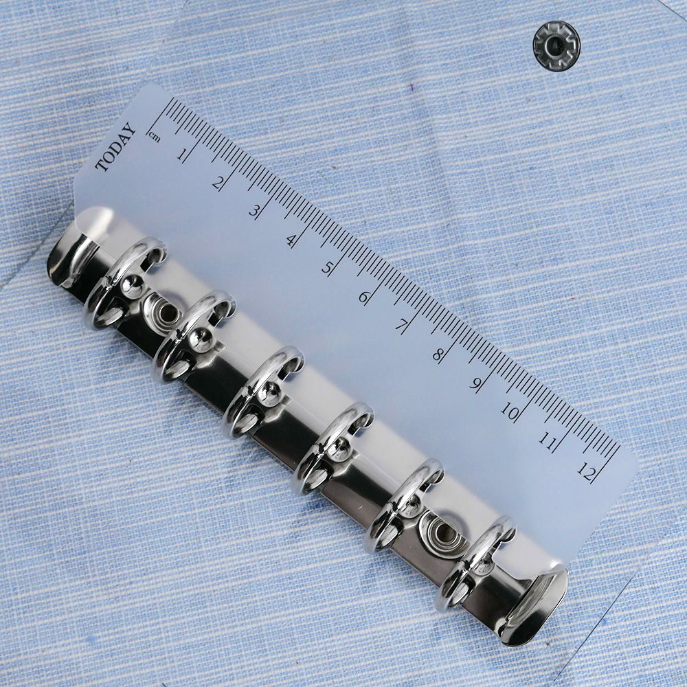 PVC Transparent Spiral Agenda Traveler Journal Notebook Sheet Shell School DIY 6 Holes Binder Diary Planner Cover A5 A6 A7