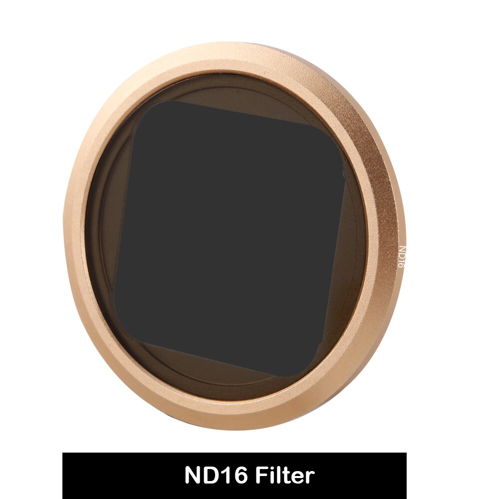 Filtre caméra pour Gopro Hero 8 objectif noir Sport Action Hero8 corps gros plan ND CPL polariseur polaire filtres accessoires de protection: ND16
