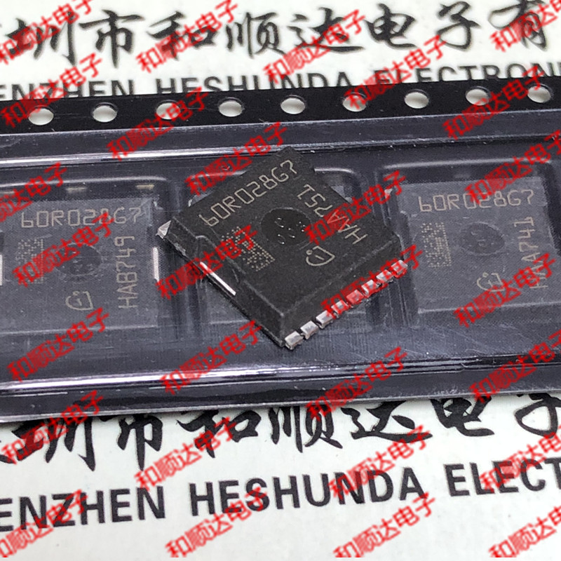 5 stks/partij 60R028G7 IPT60R028G7 H-PSOF-8 650V 245A