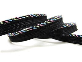 5 Yards 3/8 Inch Zwart en Bruin Piping Lip Koord Trim | Kussen Kussen Trim | Bekleding Rand Trim Naaien levert: B