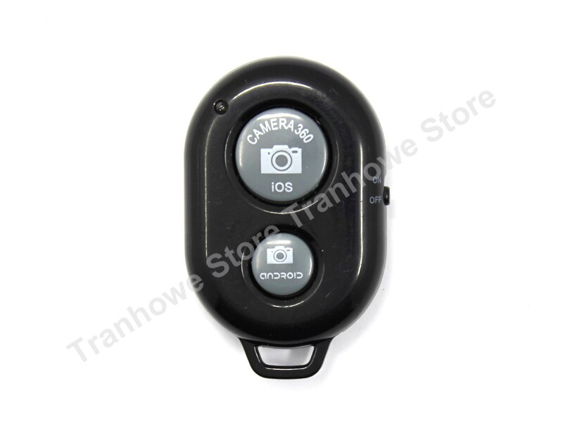 Frete grátis!! universal sem fio bluetooth controle remoto do obturador com bateria para samsung android iphone ios telefone inteligente