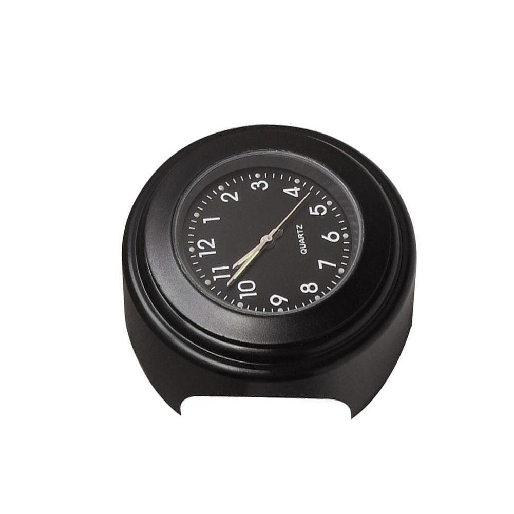 Motorcykel klocka klocka termometer motor 22-25mm styrfäste urtavla klocka klocka termometer temp gauga för yamaha kawasaki