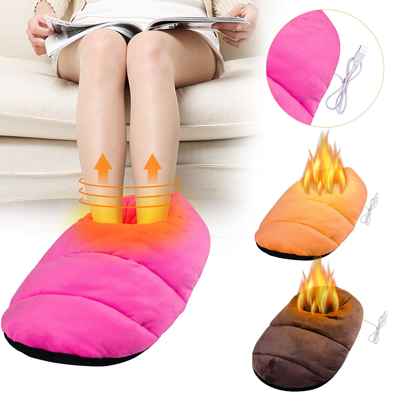 Voet Warmer Usb Elektrische Verwarming Voet Warmer Winter Foot Warmer