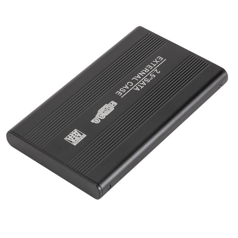 1Pc Aluminium Metal Externe Hdd Caddy 2.5 Inch Sata Externe Behuizing Usb 2.0 Hdd Hard Drive Case