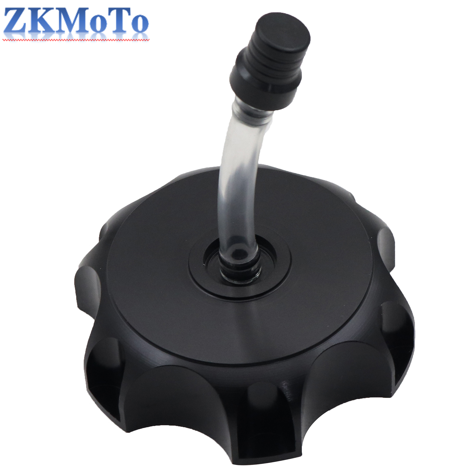 Gas-Tankdeckel-Abdeckung für chinesische 50 cc, 70 cc, 90 cc, 110 cc, 125 cc, 160 cc, 170 cc, 180 cc, 190 cc CRF 50 70 KLX TTR DHZ SSR Schmutz Grube Fahrrad: schwarz