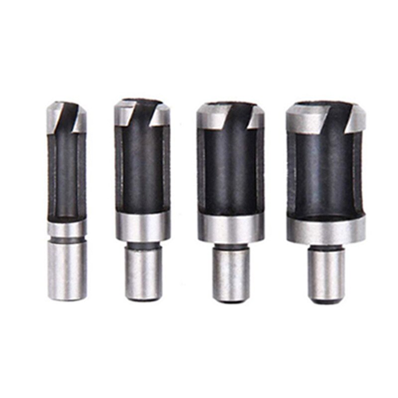 Woodworking Countersunk Drill Set With Hexagonal Handle: 4MS
