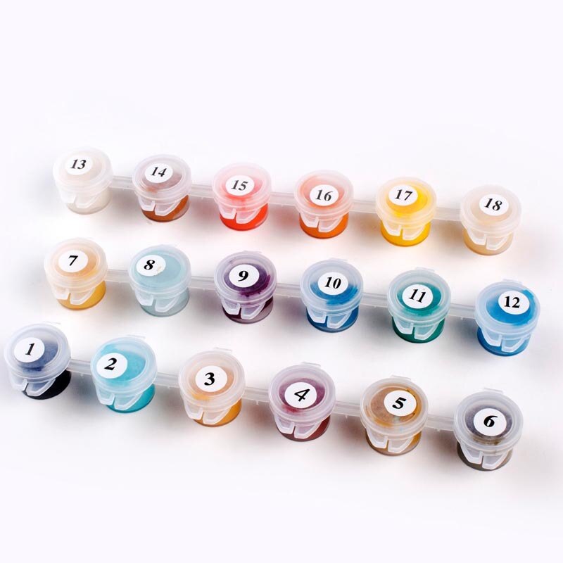 Street Painting By Numbers City Landscape Carriage Painting By Numbers Set Building Painting By Adults Number Scenery Home Decor