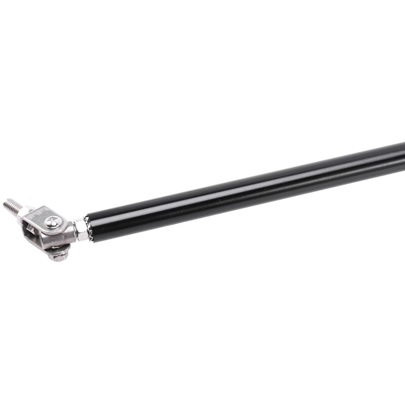 2 Pcs Universal 150mm Racing Adjustable Front Rear Bumper Lip Splitter Support Bar Kit Racing Car Styling