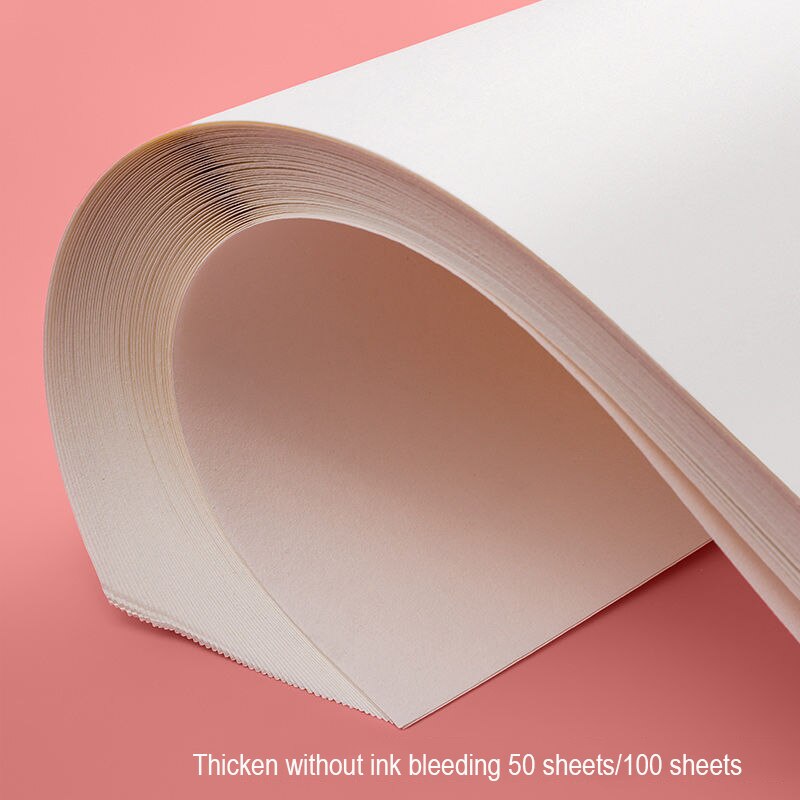 8K(26*38cm) Thick Sketchbook Student Children's Drawing Book Art Supplies Sketchbook Notebook School 100Sheets