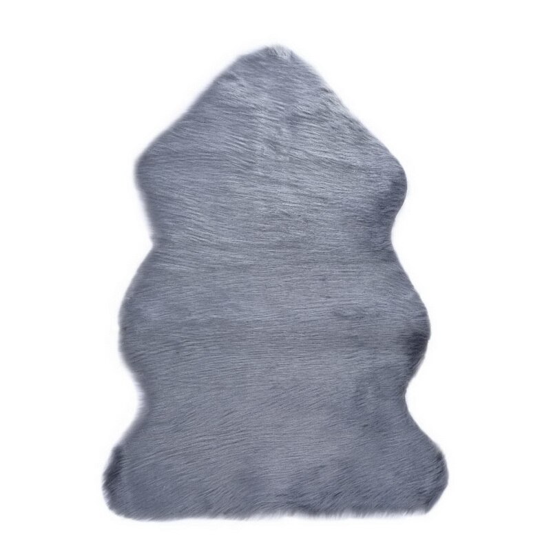 Zachte Kunstmatige Schapenvacht Tapijt Tapijt Stoel Cover Kunstmatige Wol Warm Harige Tapijten Huid Bont Karpetten Voor Woonkamer nordic: G142241A 40X60CM