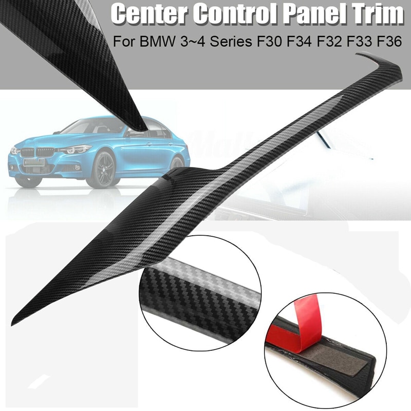 Carbon Fiber Look Interieur Abs Trim Center Control Panel Trim Voor Bmw F30 F34 F32 F33 F36