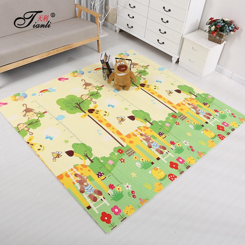 Random pattern Clearance Cartoon Foam Floor Pad Picnic Camping Tent Mat XPe Folding Baby Creeping Mat Padded