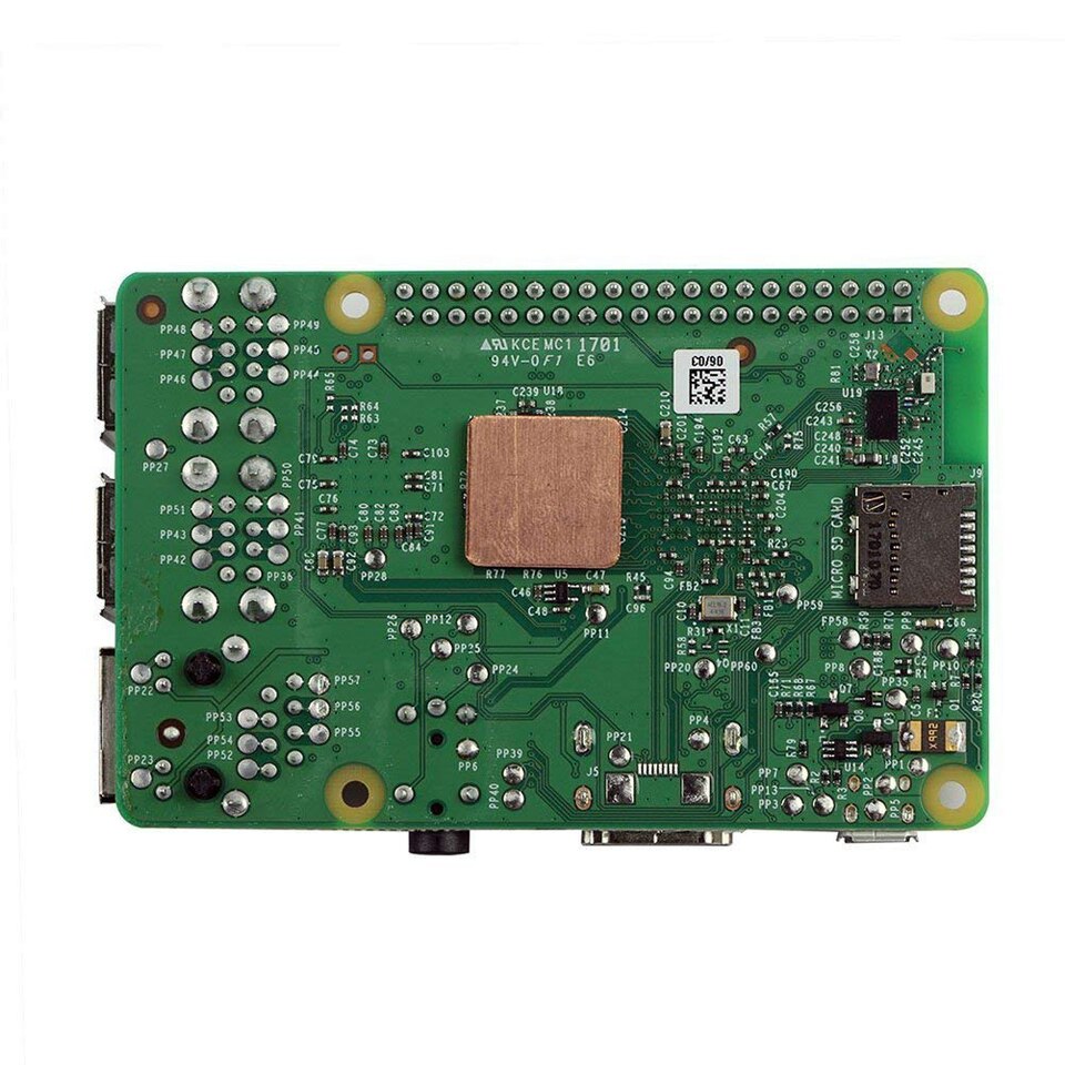 Raspberry pi 3/2/b/bモデルb/b用のアルミニウムおよび銅のヒートシンク,冷却部品,ピース/ロット