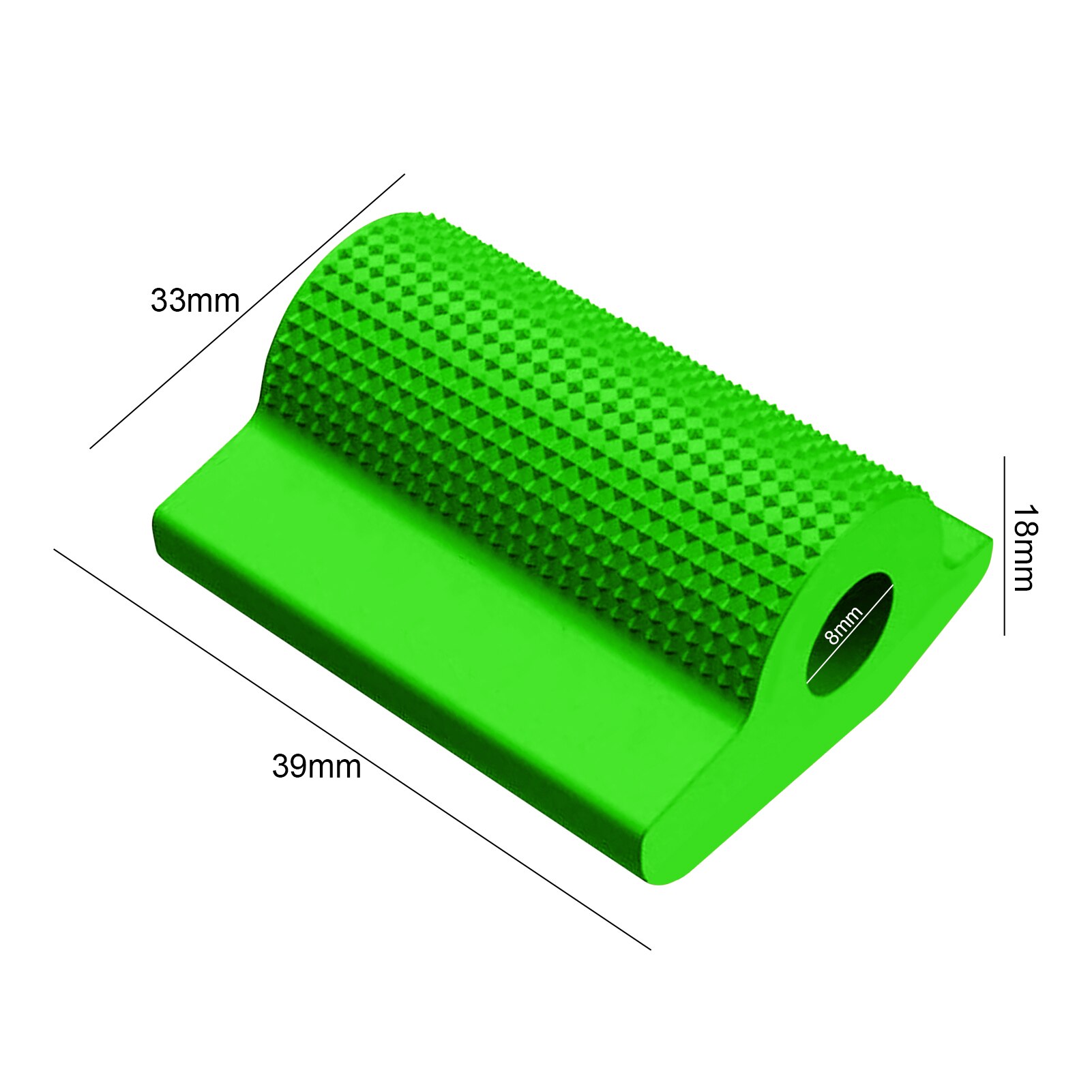 Cubierta Universal de goma de Pedal para palanca de cambios de motocicleta, Protector de zapato, funda de Gel para la punta de la clavija del pie, accesorios para motocicleta, 1 ud.