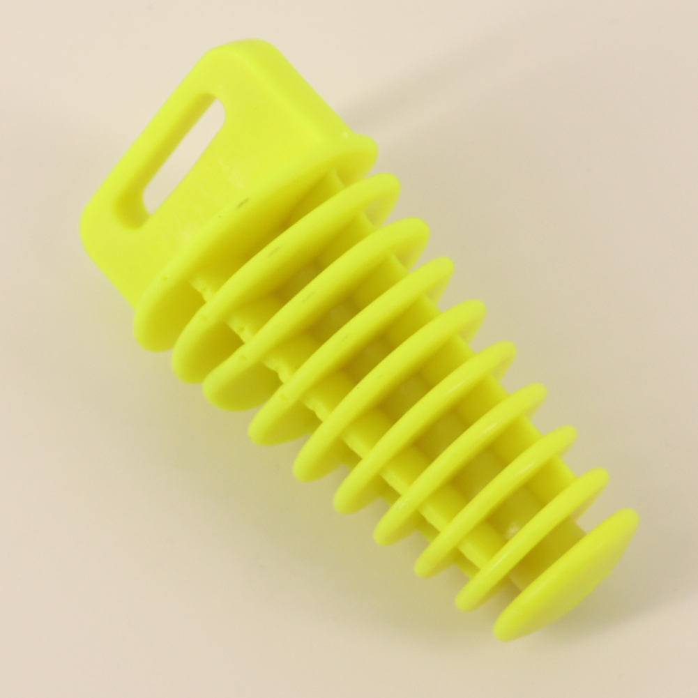 Exhaust tube plug Muffler washing WaterProof Plug for Dirt Pit Bike Motortcycle Supermoto street bikes ATV: Fluorescent Yellow