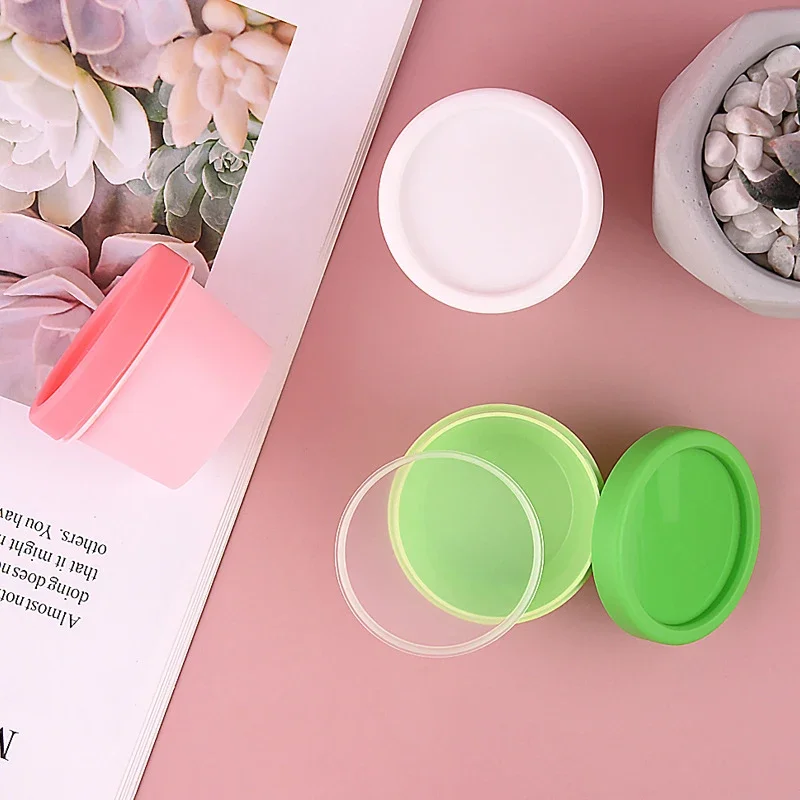 20Pcs 50/100ml Refillable Bottles Large Size Facial Mask Lotion Container Travel Face Cream Jar Cosmetic Box Cosmetic Containers
