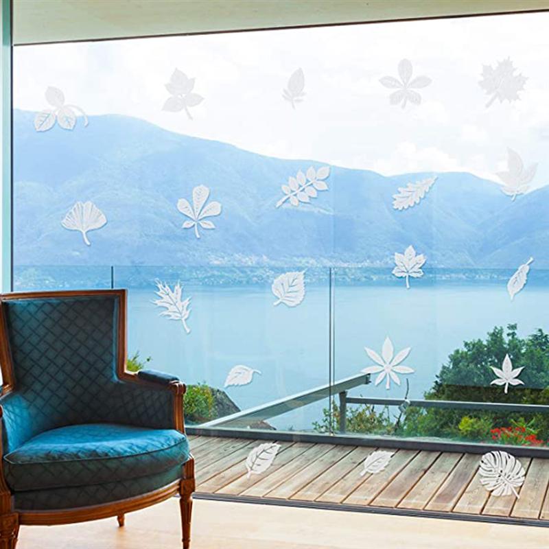 2 Sets of Birds Avoiding Decals Window Decals Birds Window Alert Stickers