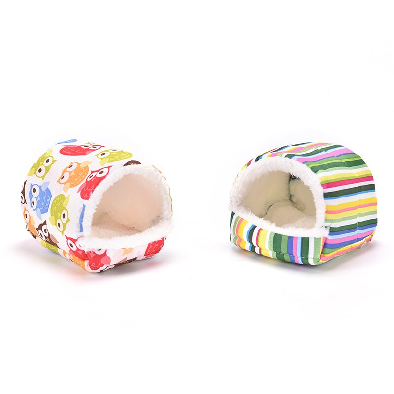 Cama suave de erizo para hámster, jaula de animales pequeños, accesorios para mascotas