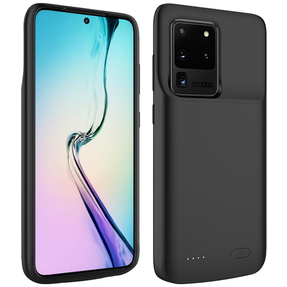 Cargador de batería de 6000mAh para Samsung Galaxy S20, funda Ultra 5G, funda para cargador de batería para Samsung S20 Plus
