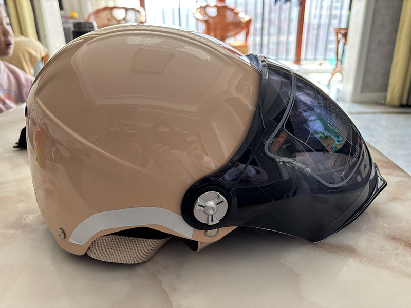 Men Motorcycle Helmet Woman Electric Motor Car Scooter Bike Open Face Half Helmet Anti Safety Hat Bicycle Cap With Goggles