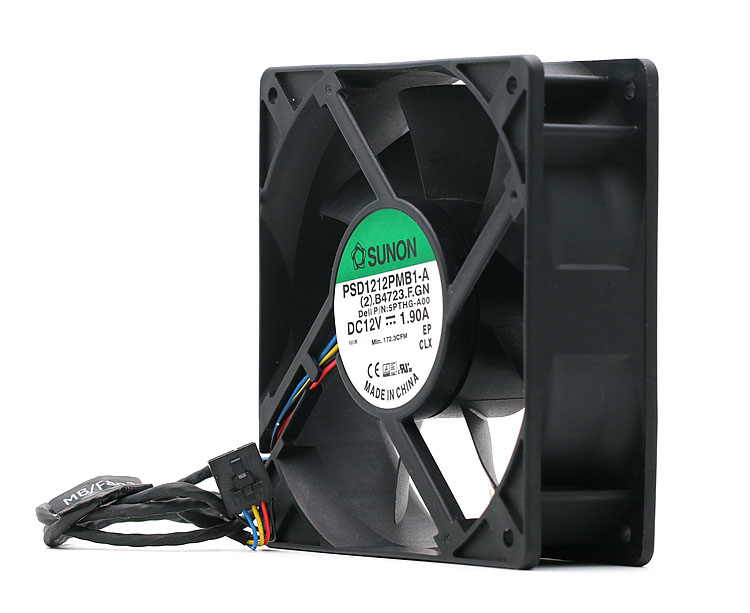 For Sunon PSD1212PMB1-A (2) .B3010.F.GN 12V 15.5W 120*120*38mm industrial axial cooling fan 120mm