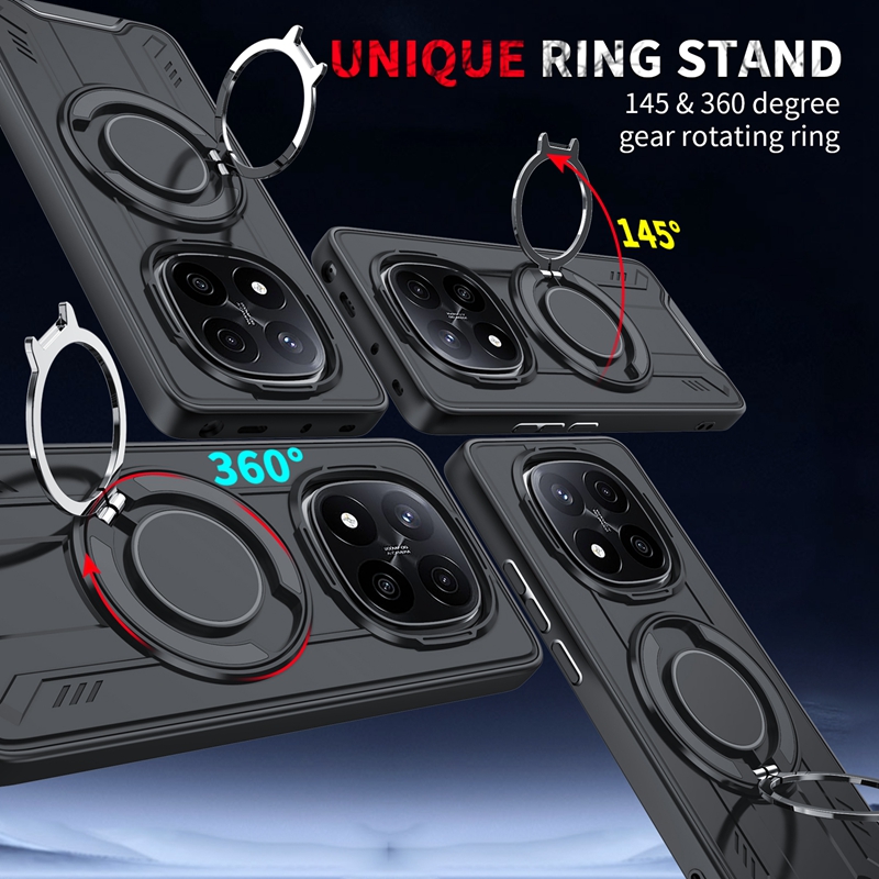 Magsafe – coque de chargement magnétique sans fil, étui de luxe pour Xiaomi Redmi Note 13 14 Pro 4G 5G Pro + Plus, Protection de caméra, housse PC