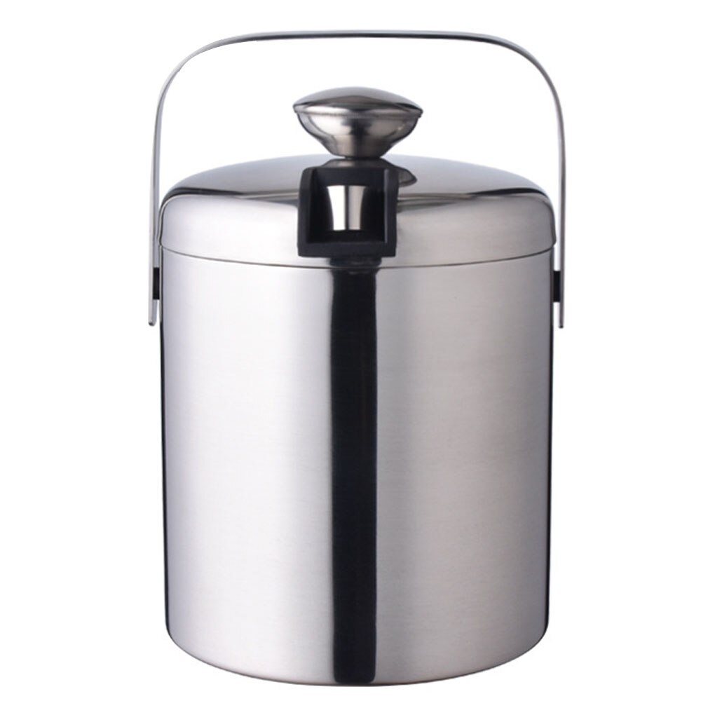 Seau à glace isotherme en acier inoxydable, Double isolation, basse température, pour Bar de fête, pour boissons au Champagne