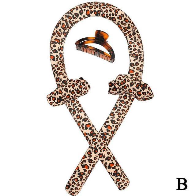 Lui Curler Set Heatless Curling Staaf Hoofdband Haar Zacht Shiny Geen Warmte Spiraal Perenbloem Krultang Modellering Accessoires